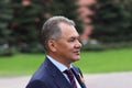 Minister S.Shoigu at ceremony of wreath laying