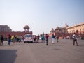 Delhi, India - November 28, 2018: Ministries near Rashtrapati Bhavan, the official home of the President of India