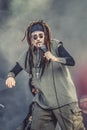 Ministry, Al Jourgensen live concert Hellfest 2017 industrial metal Royalty Free Stock Photo