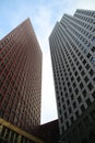 Ministry buildings in the center of Den Haag The Hague as new downtown construction.