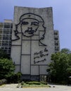 Ministry of the Interior with a steel memorial to Cuban hero Che Guevara - Revolution Square, Cuba