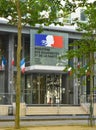 Paris, France - 05262022 : facade of the french ministry of health in Paris