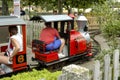 Miniture Railway Train Royalty Free Stock Photo
