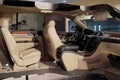 Minivan interior