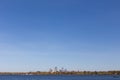 Minneapolis City Skyline seen from Lake