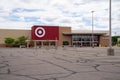 Minneapolis, Minnesota - May 29, 2020: The Crystal Target store is closed for the safety of employees and customers in