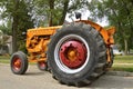 Minneapolis Moline tractor parked on a street