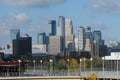 Minneapolis skyline from Uof M