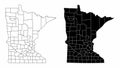 Minnesota County Maps