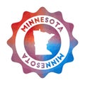 Minnesota low poly logo.