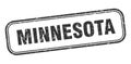 Minnesota stamp. Minnesota grunge isolated sign.