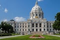 The Minnesota state Capitol building in St. Paul Royalty Free Stock Photo