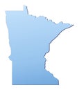 Minnesota(USA) map