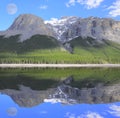 Minnewanka Lake. Royalty Free Stock Photo