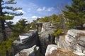 Minnewaska state park Royalty Free Stock Photo