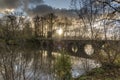 Minnewater bridge Bruges