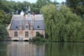 Minnewater in Brugge, Belgium