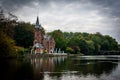 MINNEWATER CASTLE IN BRUGES, BELGIUM. Royalty Free Stock Photo