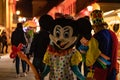 Minnie mouse during light festival