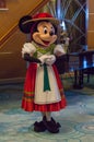 Minnie Mouse a German outfit Royalty Free Stock Photo