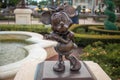 Minnie Mouse statue at Magic Kingdom 96 Royalty Free Stock Photo