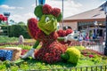 Minnie Mouse topiary display figure on display at Disney World