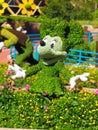 Minnie Mouse topiary - Epcot International Flower and Garden Festival 2017