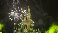 2022 Minnies Wonderful Christmastime Fireworks at Magic Kingdom at Walt Disney World in Orlando, Florida