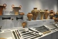 Minoan Archaeological Museum interior from Heraklion in Crete island