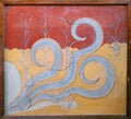 Minoan Octopus Fresco