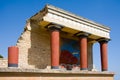 Minoan Palace at Knossos Royalty Free Stock Photo