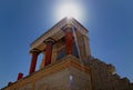 Minoan Palace of Knossos Royalty Free Stock Photo