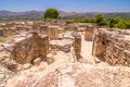 The Minoan Palace of Phaistos on Crete, Greece Royalty Free Stock Photo