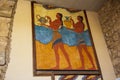 Minoan `Procession Fresco` from Knossos