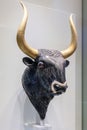 Minoan rhyton in form of a bull in the Heraklion Archaeological