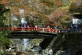 Minoh Waterfall in the autumn, Osaka, Kansai, Japan