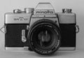 Minolta old school camera Royalty Free Stock Photo