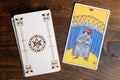 Minor Arcana of Cups, classic card of Rider Waite deck