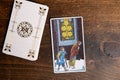 Minor Arcana of Pentacles, classic card of Rider Waite deck