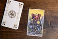 Minor Arcana of Pentacles, classic card of Rider Waite deck