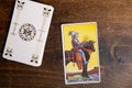 Minor Arcana of Pentacles, classic card of Rider Waite deck