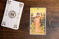 Minor Arcana of Pentacles, classic card of Rider Waite deck