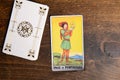 Minor Arcana of Pentacles, classic card of Rider Waite deck