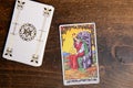 Minor Arcana of Pentacles, classic card of Rider Waite deck