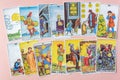 Minor Arcana of Pentacles, classic card of Rider Waite deck