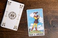 Minor Arcana of Swords, classic card of Rider Waite deck