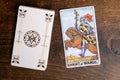 Minor Arcana of Wands, classic card of Rider Waite deck