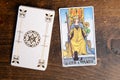 Minor Arcana of Wands, classic card of Rider Waite deck