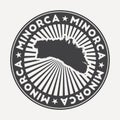 Minorca round logo.