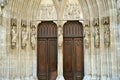 Minoriten Church door and entrance in Vienna